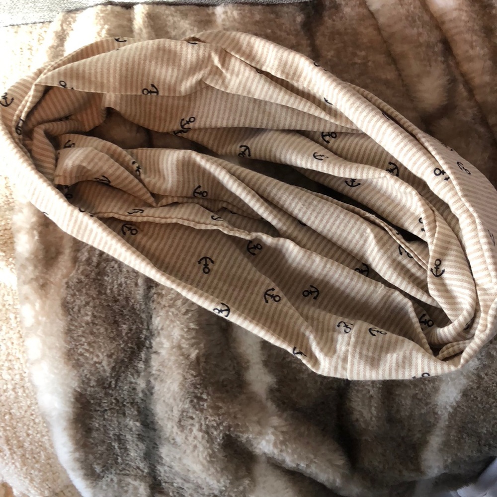 Handmade infinity scarf